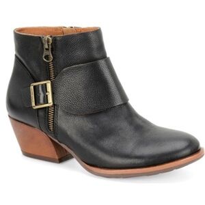 Kork Ease Isa Black Ankle Boot